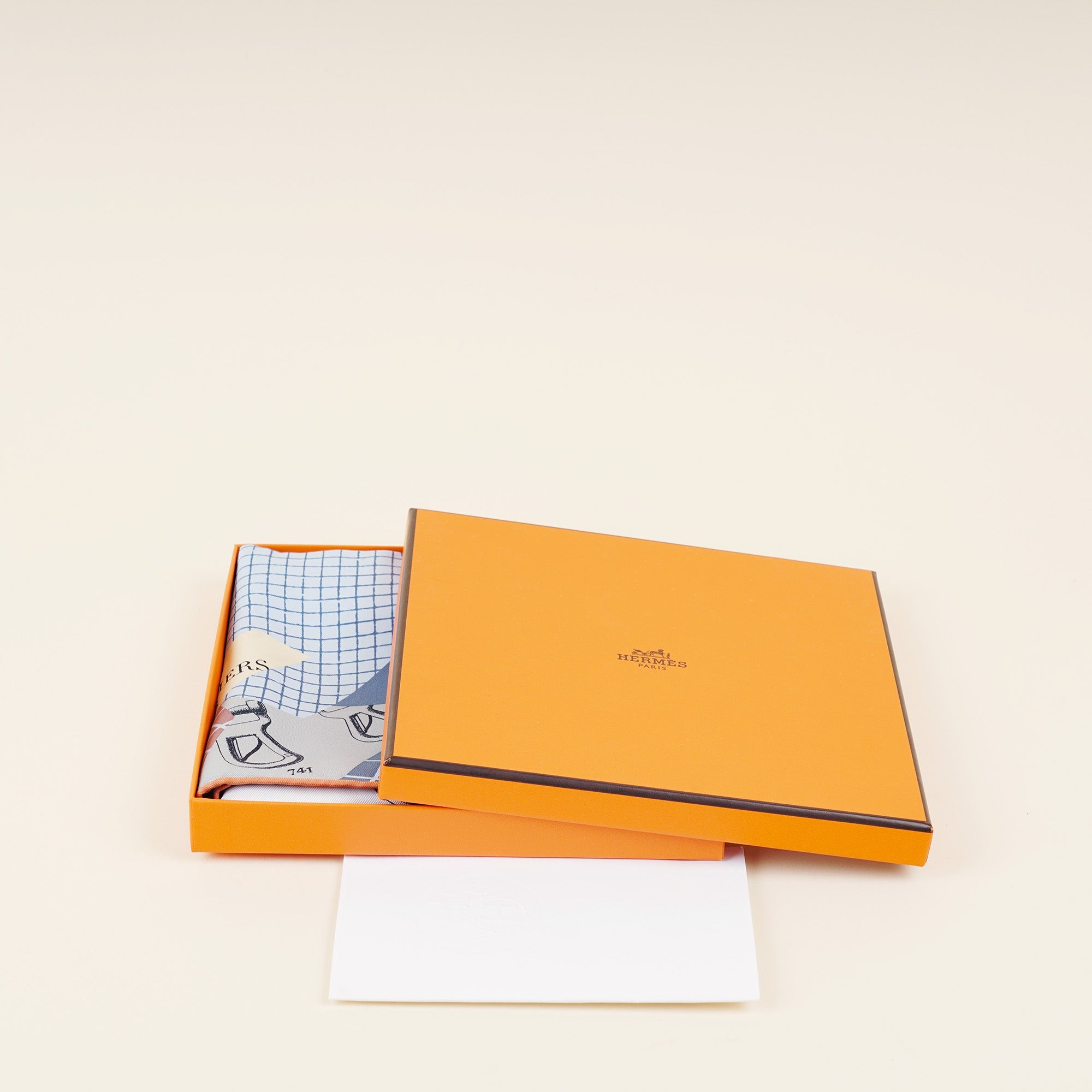 Les Petits Papiers Silk Scarf - HERMÈS - Affordable Luxury image