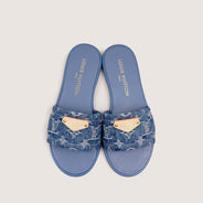 Lily Denim Flat Mule 37 - LOUIS VUITTON - Affordable Luxury thumbnail image