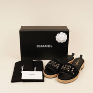 Logo Sandals - CHANEL - Affordable Luxury thumbnail image