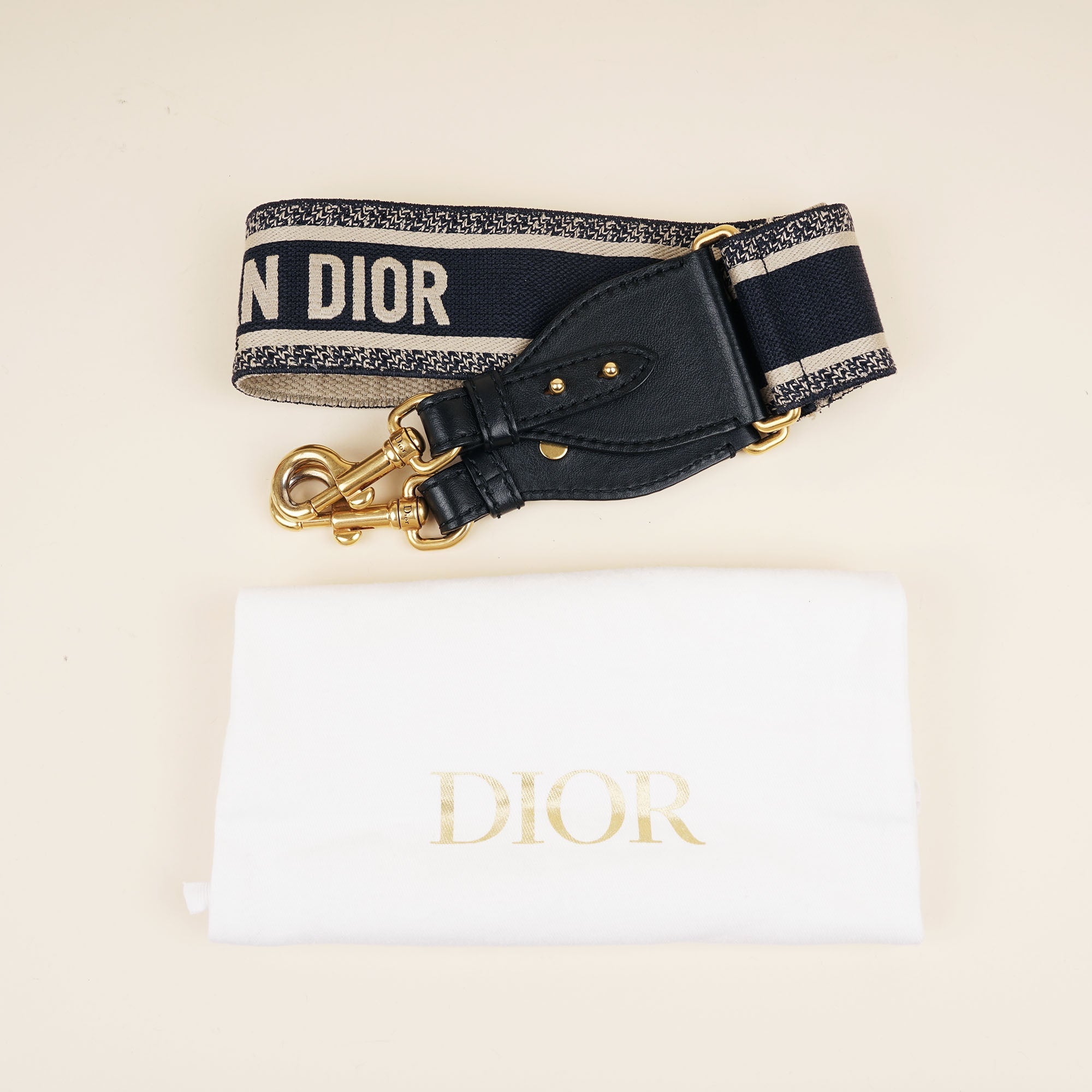 Logo Shoulder Strap - CHRISTIAN DIOR - Affordable Luxury image