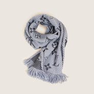 Logomania Wool Scarf - LOUIS VUITTON - Affordable Luxury thumbnail image