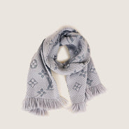 Logomania Wool Scarf - LOUIS VUITTON - Affordable Luxury thumbnail image