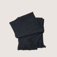 Logomania Wool Scarf - LOUIS VUITTON - Affordable Luxury thumbnail image