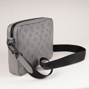 Louis Vuitton Duo Messenger Bag Monogram Shadow Gris Calf Leather - LOUIS VUITTON - Affordable Luxury thumbnail image