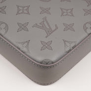 Louis Vuitton Duo Messenger Bag Monogram Shadow Gris Calf Leather - LOUIS VUITTON - Affordable Luxury thumbnail image