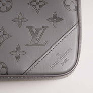 Louis Vuitton Duo Messenger Bag Monogram Shadow Gris Calf Leather - LOUIS VUITTON - Affordable Luxury thumbnail image