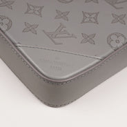 Louis Vuitton Duo Messenger Bag Monogram Shadow Gris Calf Leather - LOUIS VUITTON - Affordable Luxury thumbnail image