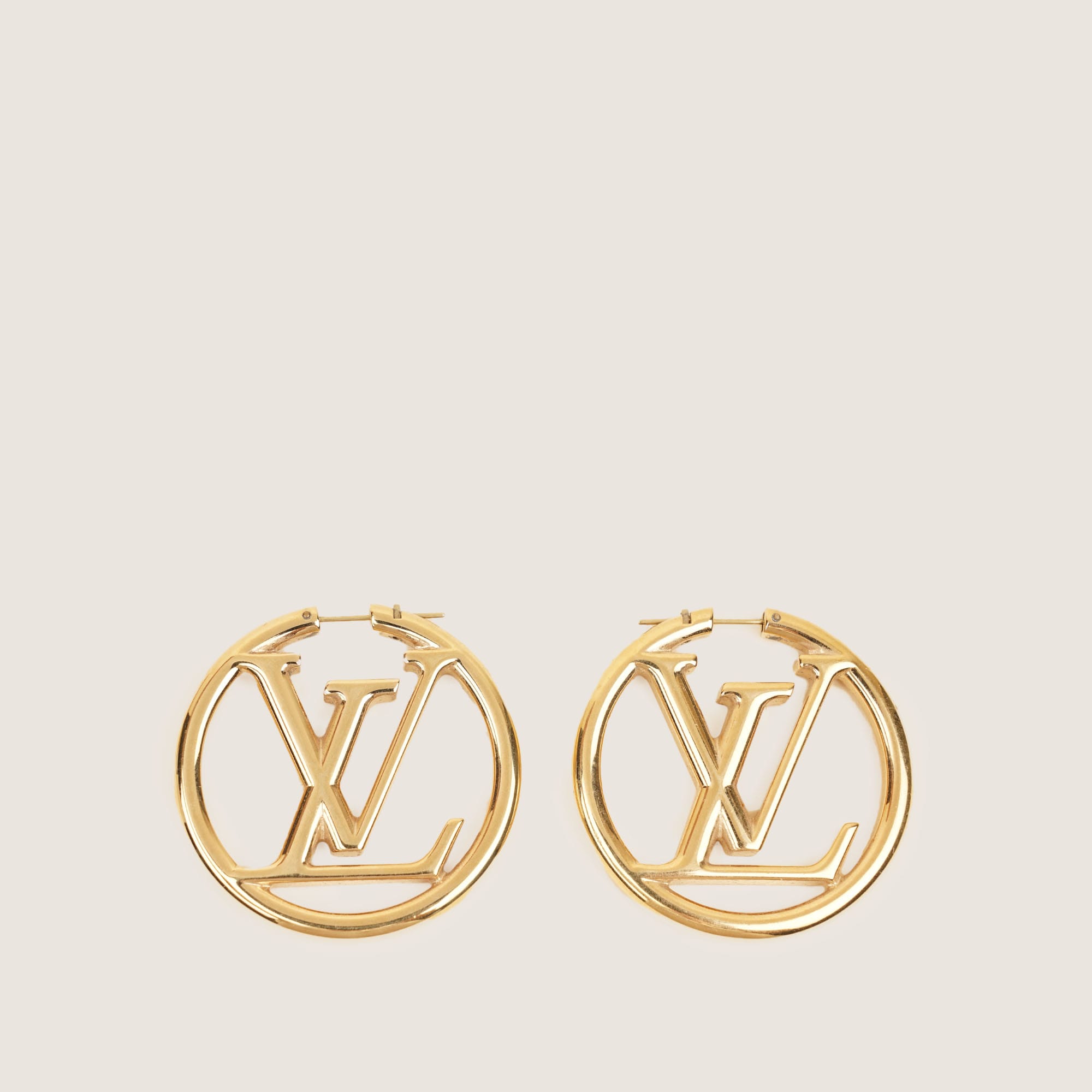 Louise GM Hoops - LOUIS VUITTON - Affordable Luxury image