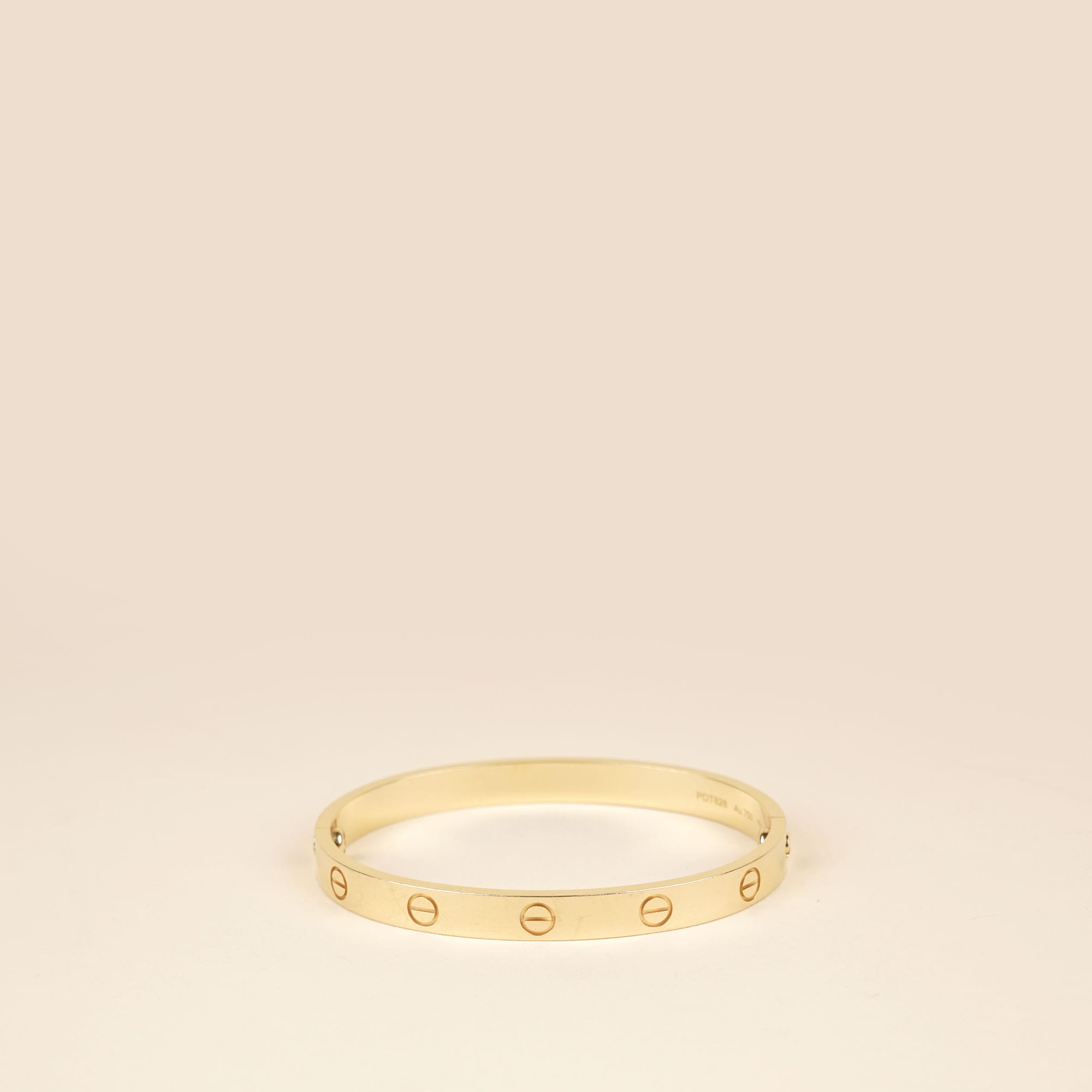 Love Bracelet 18k Gold - CARTIER - Affordable Luxury image