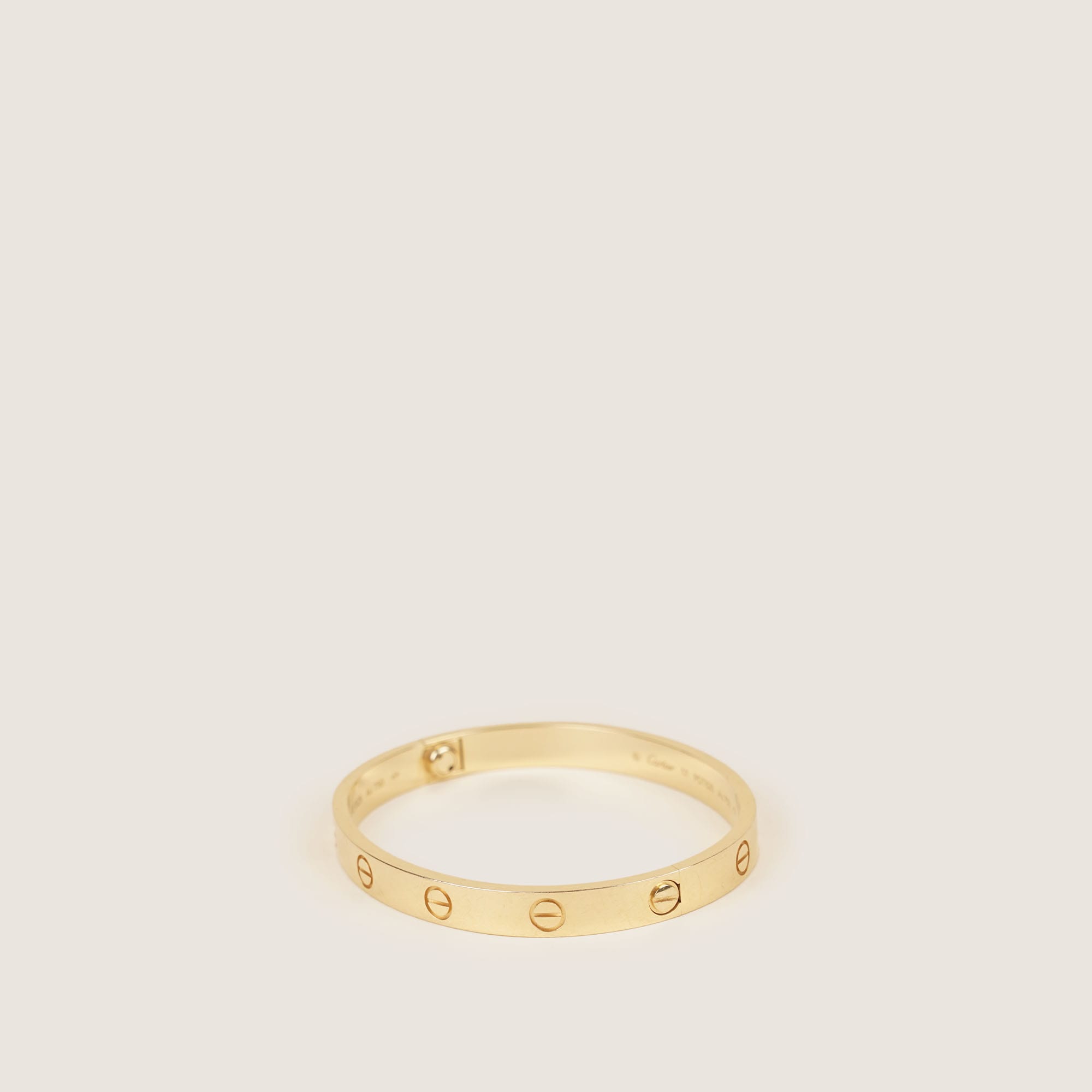 Love Bracelet 18k Gold - CARTIER - Affordable Luxury image