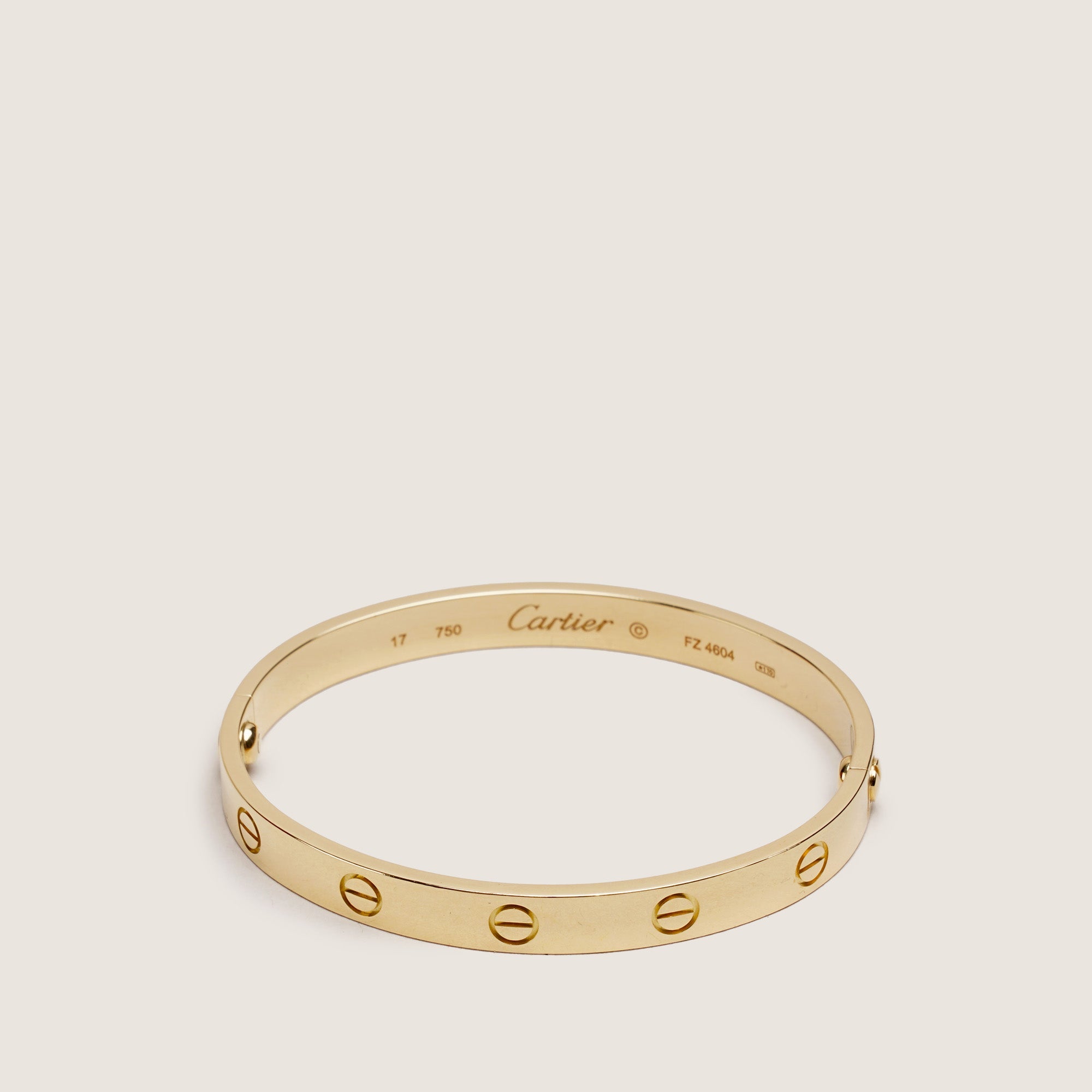 Love Bracelet 18k Gold - CARTIER - Affordable Luxury