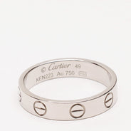 Love Ring SM White Gold - CARTIER - Affordable Luxury thumbnail image
