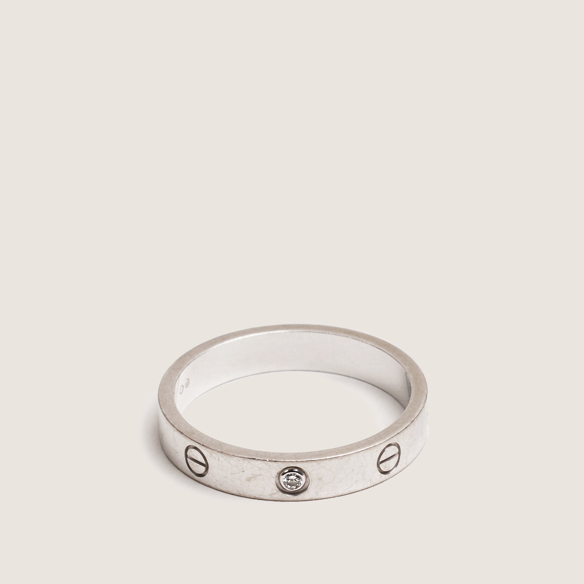 Love Ring White Gold - CARTIER - Affordable Luxury