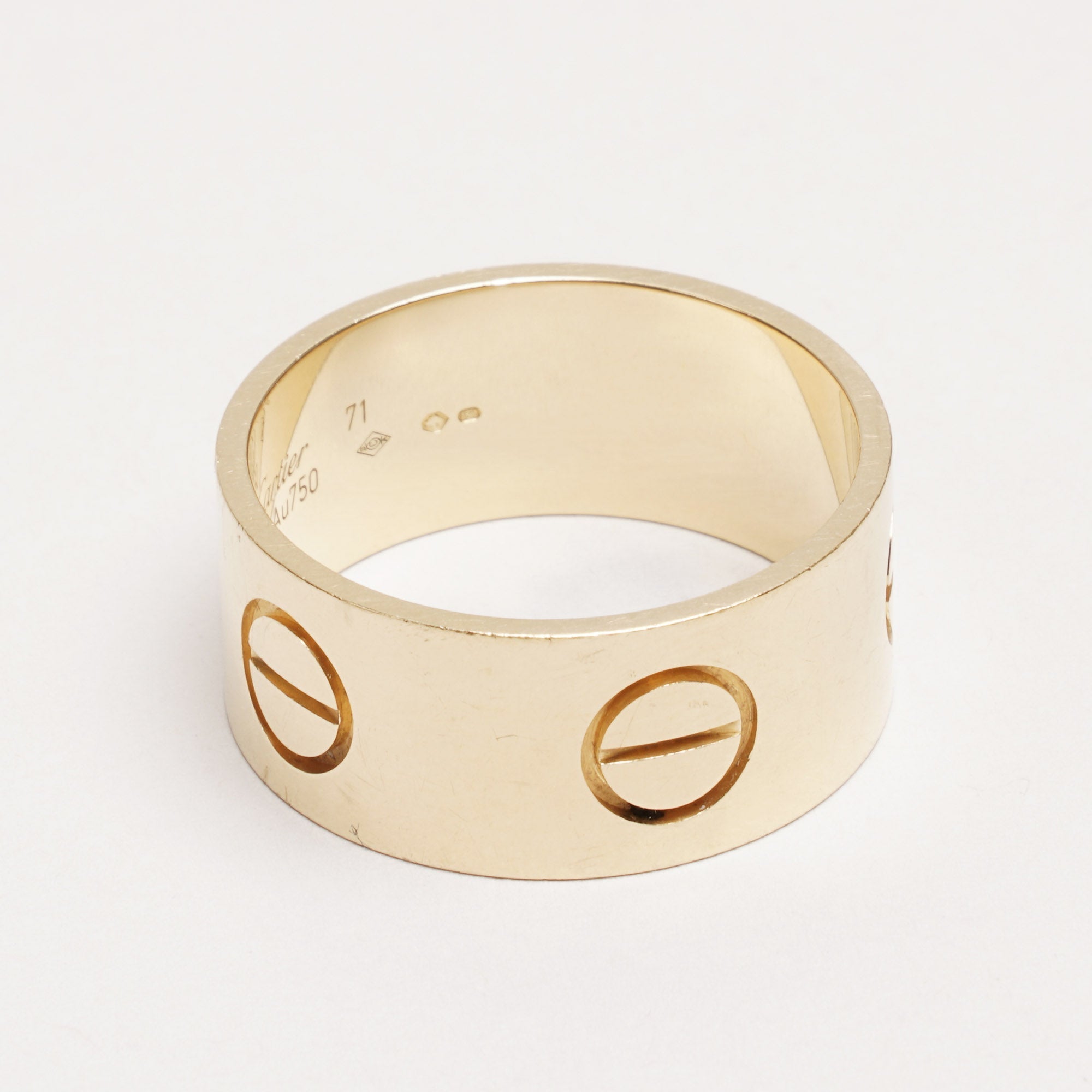 Love Ring Yellow Gold - CARTIER - Affordable Luxury image