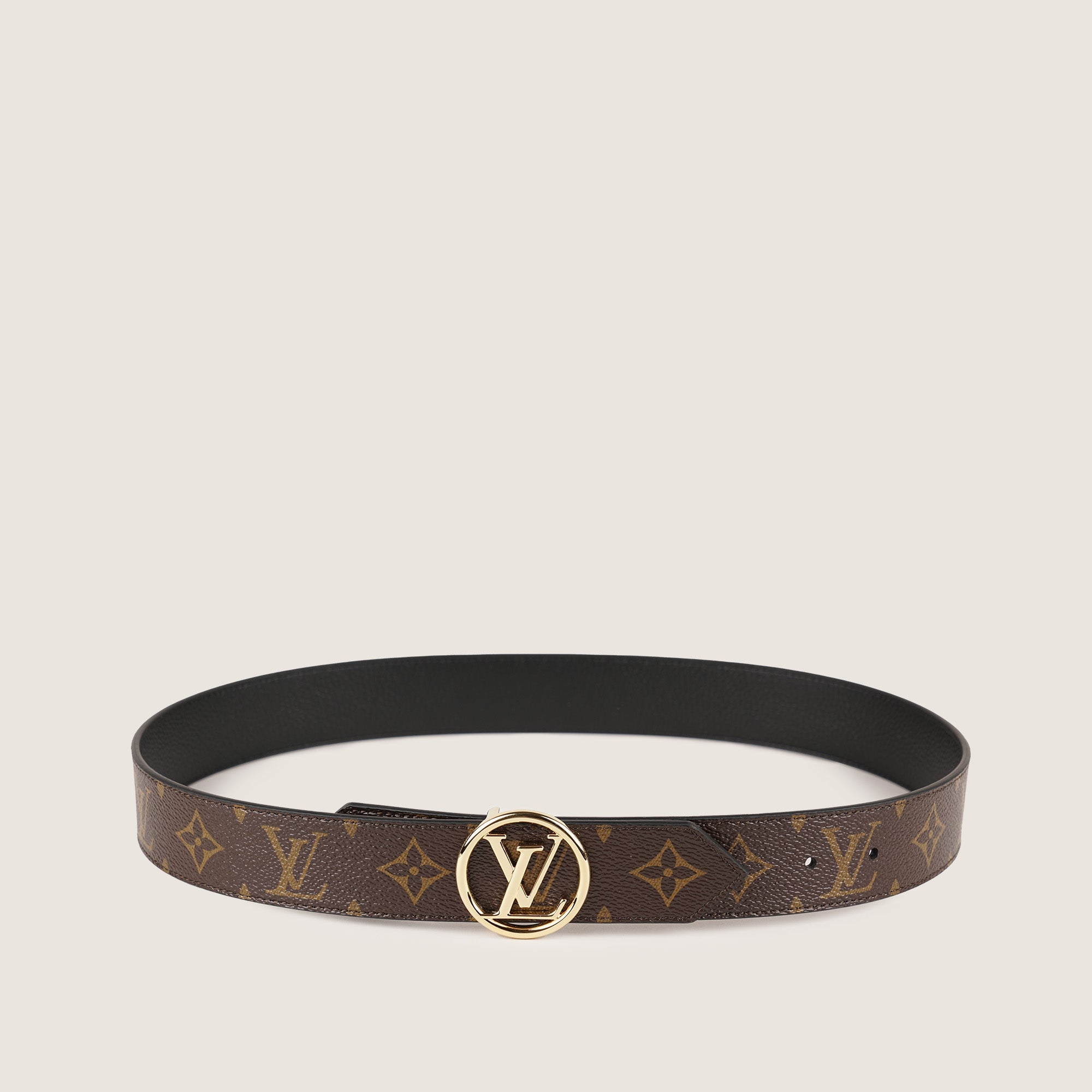 LV Circle 35mm Reversible Belt 80 - LOUIS VUITTON - Affordable Luxury