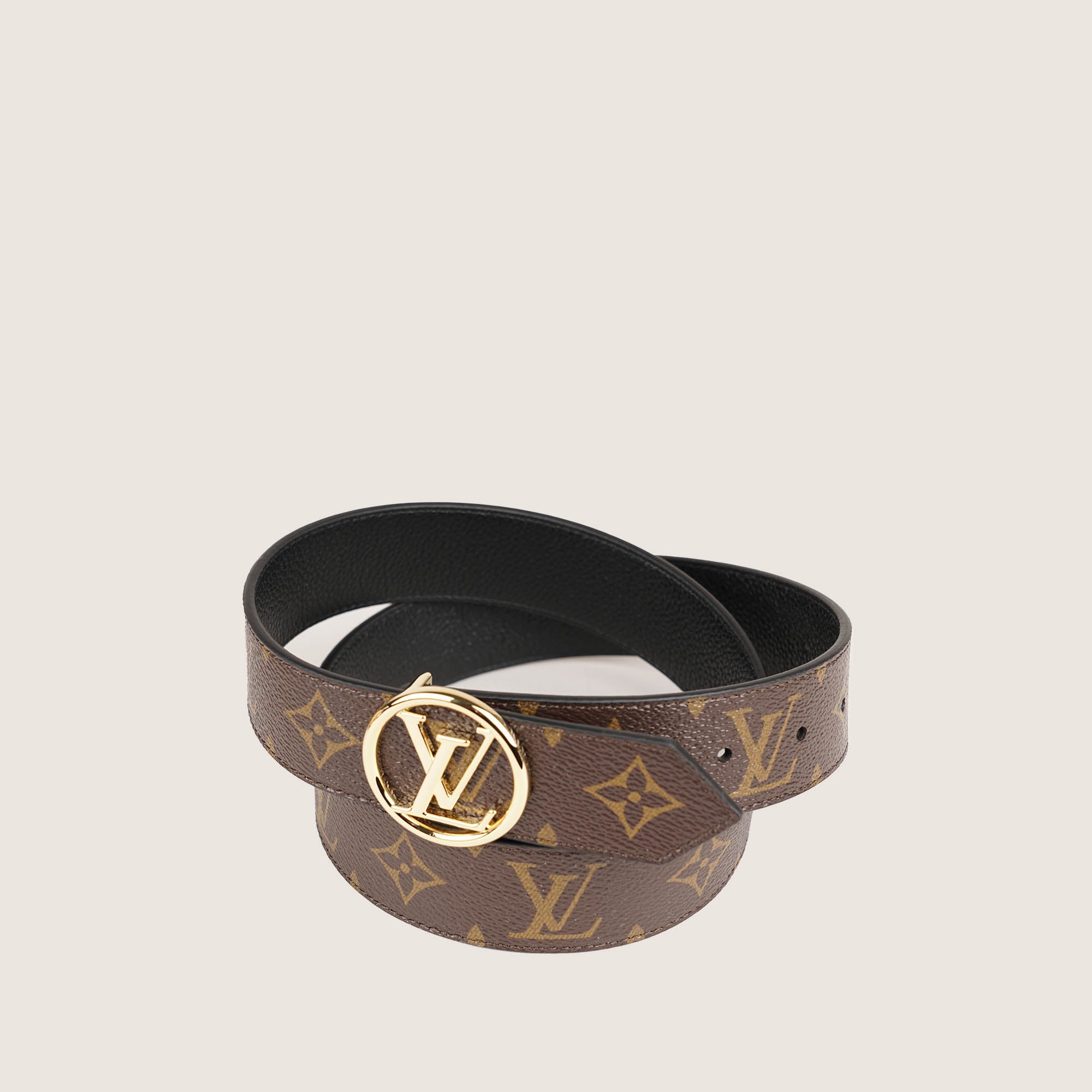 LV Circle 35MM Reversible Belt 80 - LOUIS VUITTON - Affordable Luxury