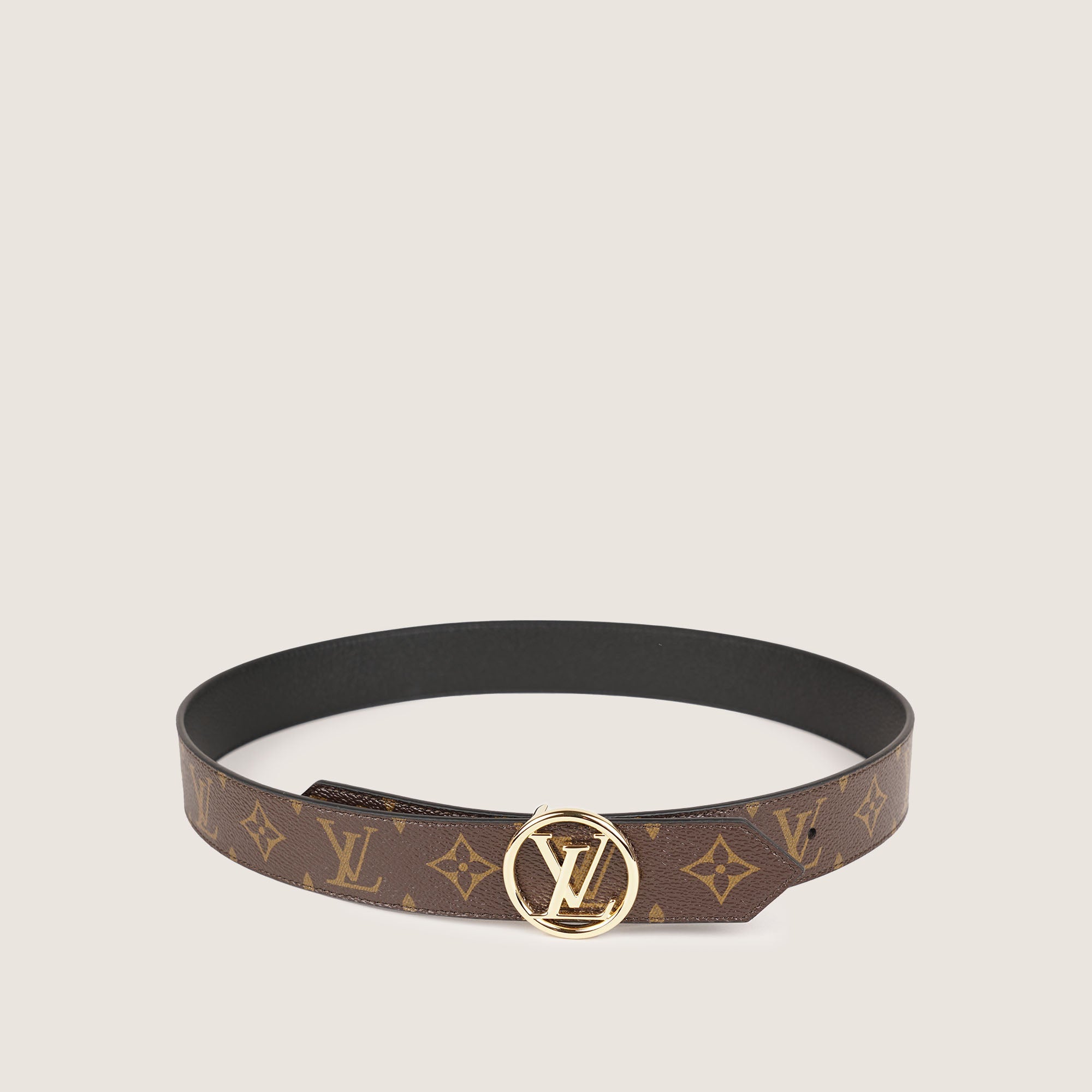 LV Circle 35MM Reversible Belt 80 - LOUIS VUITTON - Affordable Luxury
