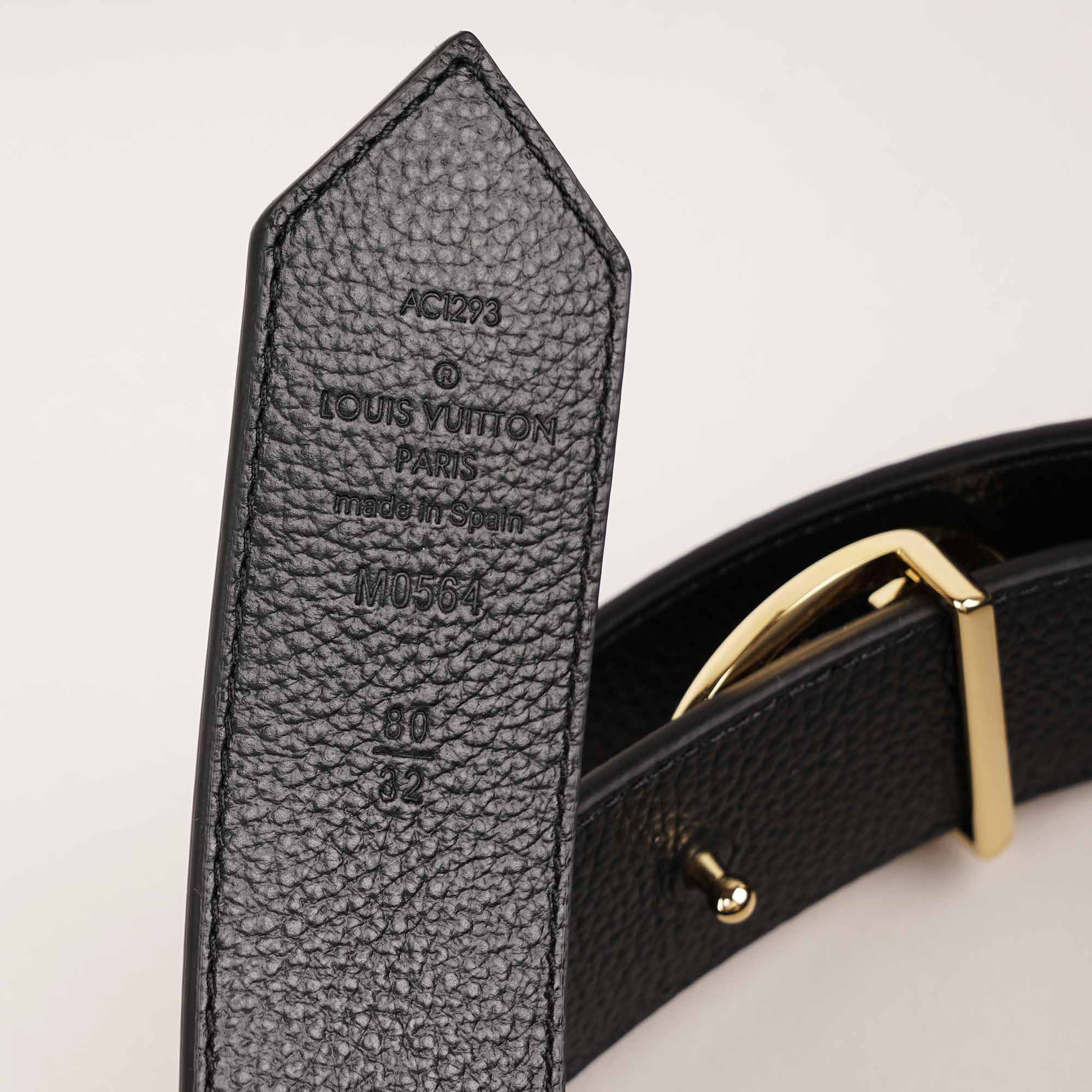 LV Circle 35mm Reversible Belt 80 - LOUIS VUITTON - Affordable Luxury image