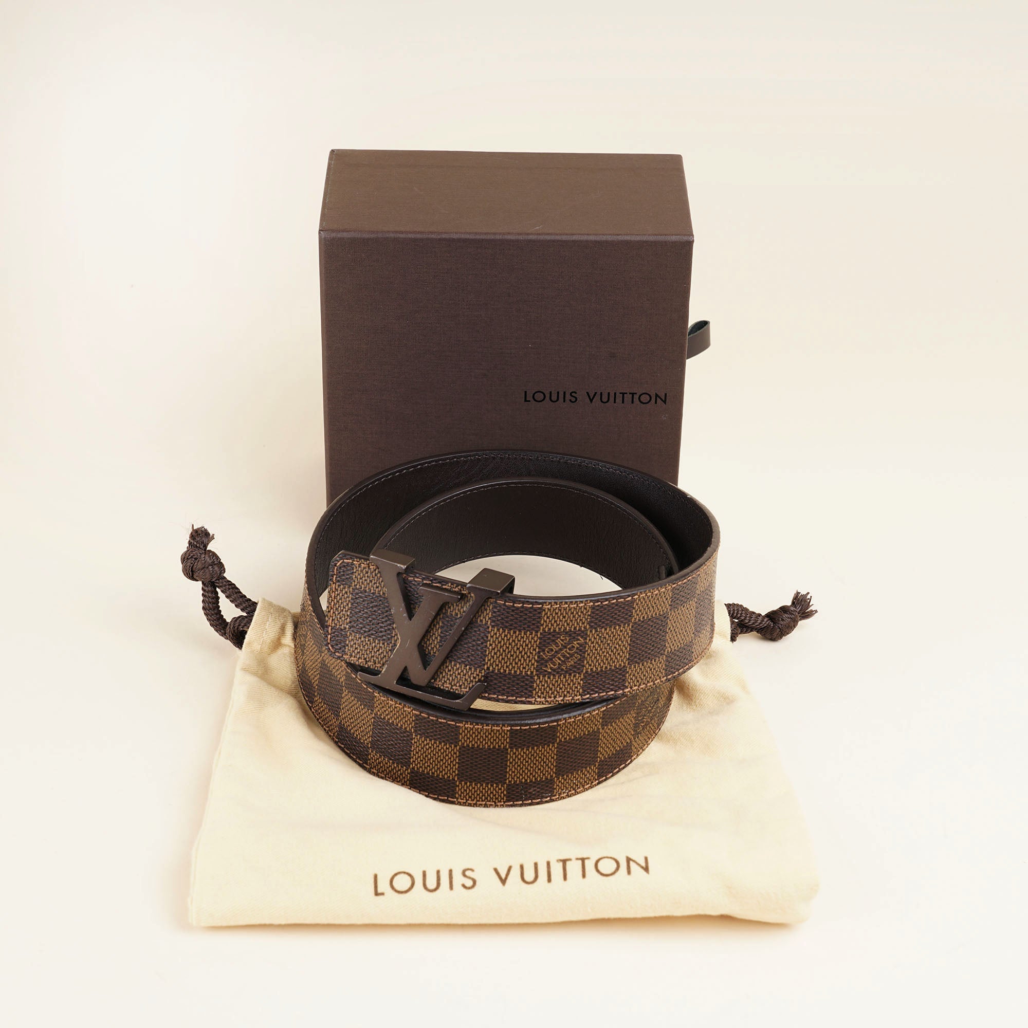 LV Initiales Belt 85 - LOUIS VUITTON - Affordable Luxury image