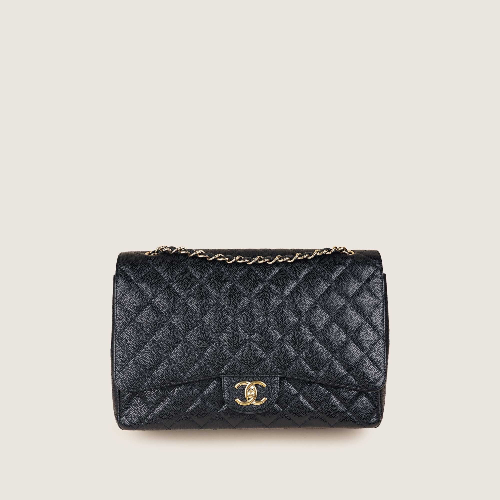 Maxi Double Flap Bag - CHANEL - Affordable Luxury