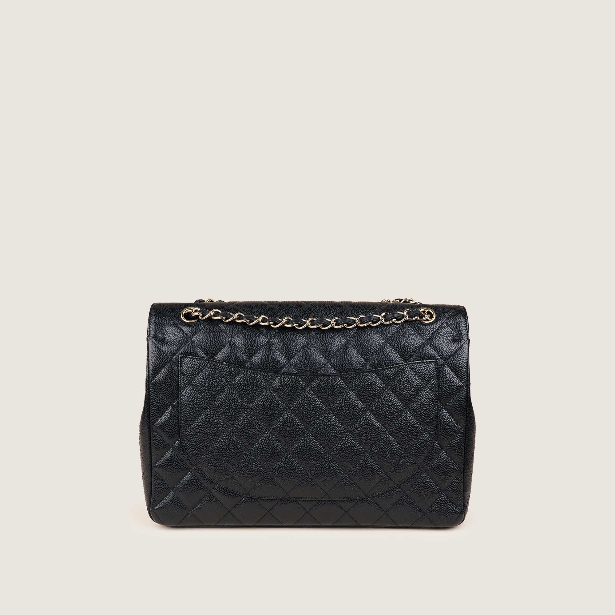 Maxi Double Flap Bag - CHANEL - Affordable Luxury