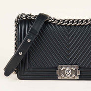 Medium Boy Bag - CHANEL - Affordable Luxury thumbnail image