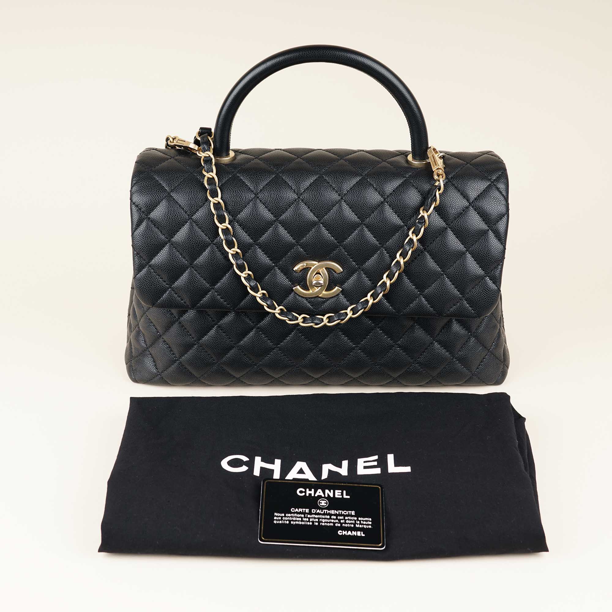 Medium Coco Top Handle - CHANEL - Affordable Luxury image