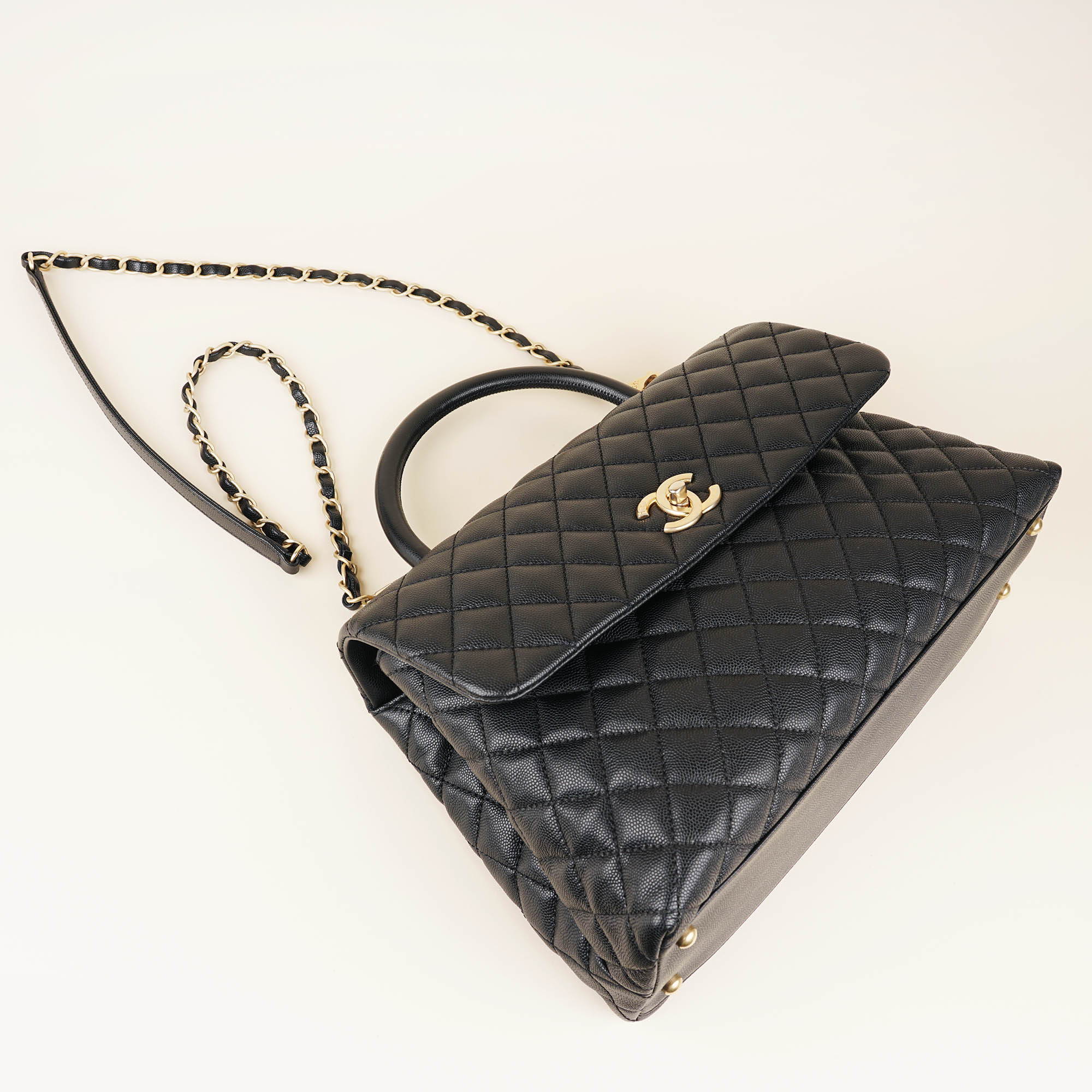 Medium Coco Top Handle - CHANEL - Affordable Luxury image