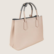 Medium Double Tote Bag - PRADA - Affordable Luxury thumbnail image