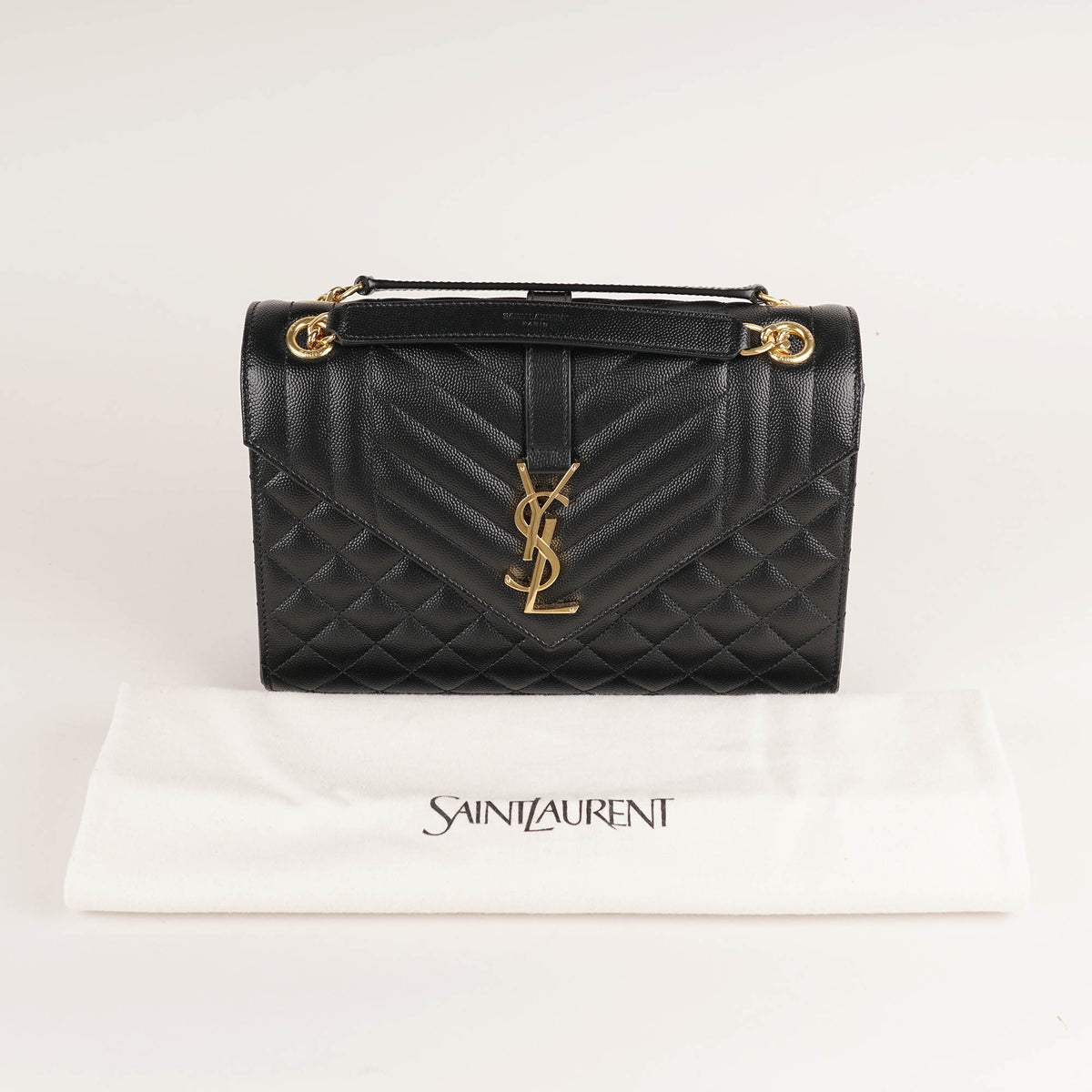 Medium Envelope Shoulder Bag - SAINT LAURENT - Affordable Luxury image