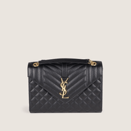 Medium Envelope Shoulder Bag - SAINT LAURENT - Affordable Luxury thumbnail image