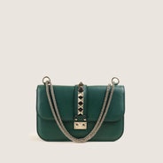 Medium Glam Lock Shoulder Bag - VALENTINO - Affordable Luxury thumbnail image