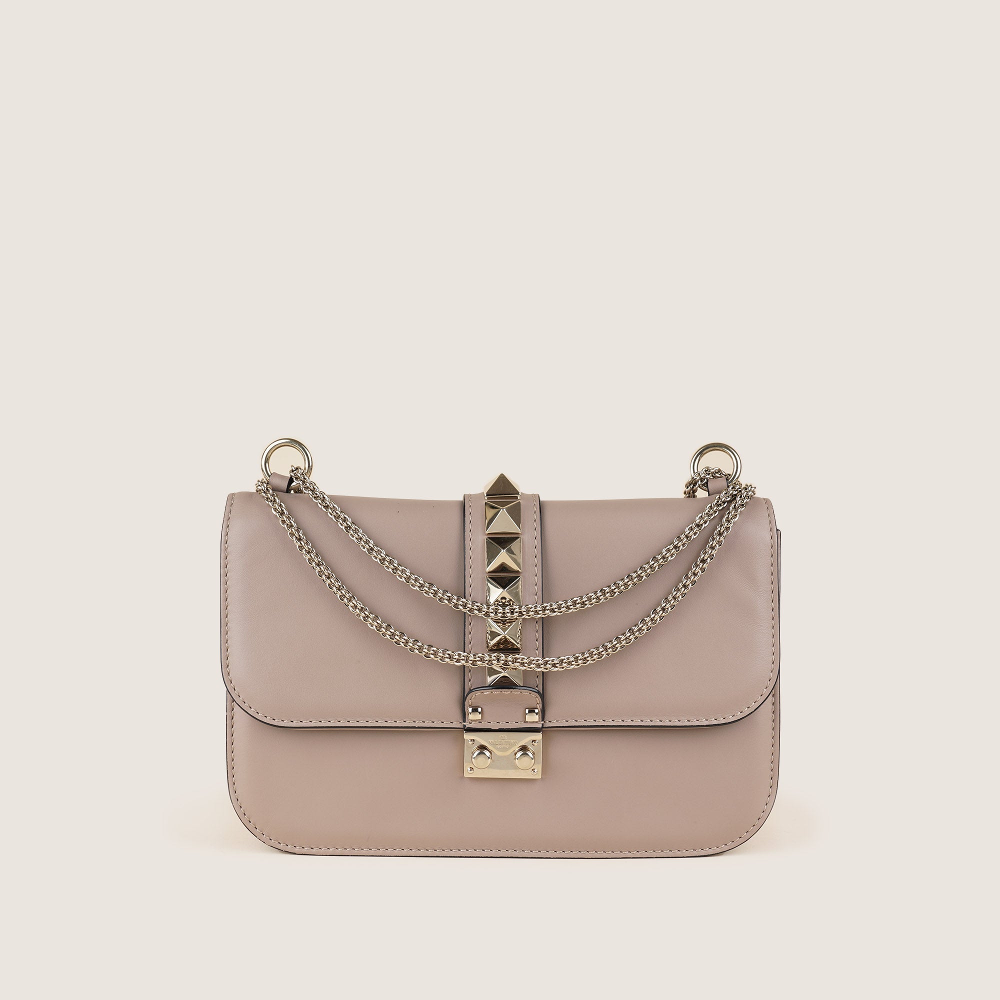 Medium Glam Lock Shoulder Bag - VALENTINO - Affordable Luxury