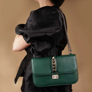 Medium Glam Lock Shoulder Bag - VALENTINO - Affordable Luxury thumbnail image