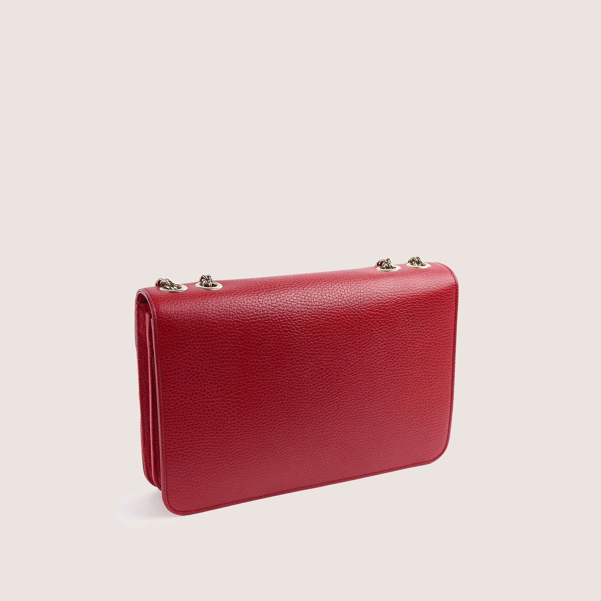 Medium Interlocking G Shoulder Bag - GUCCI - Affordable Luxury image