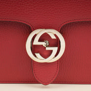 Medium Interlocking G Shoulder Bag - GUCCI - Affordable Luxury thumbnail image