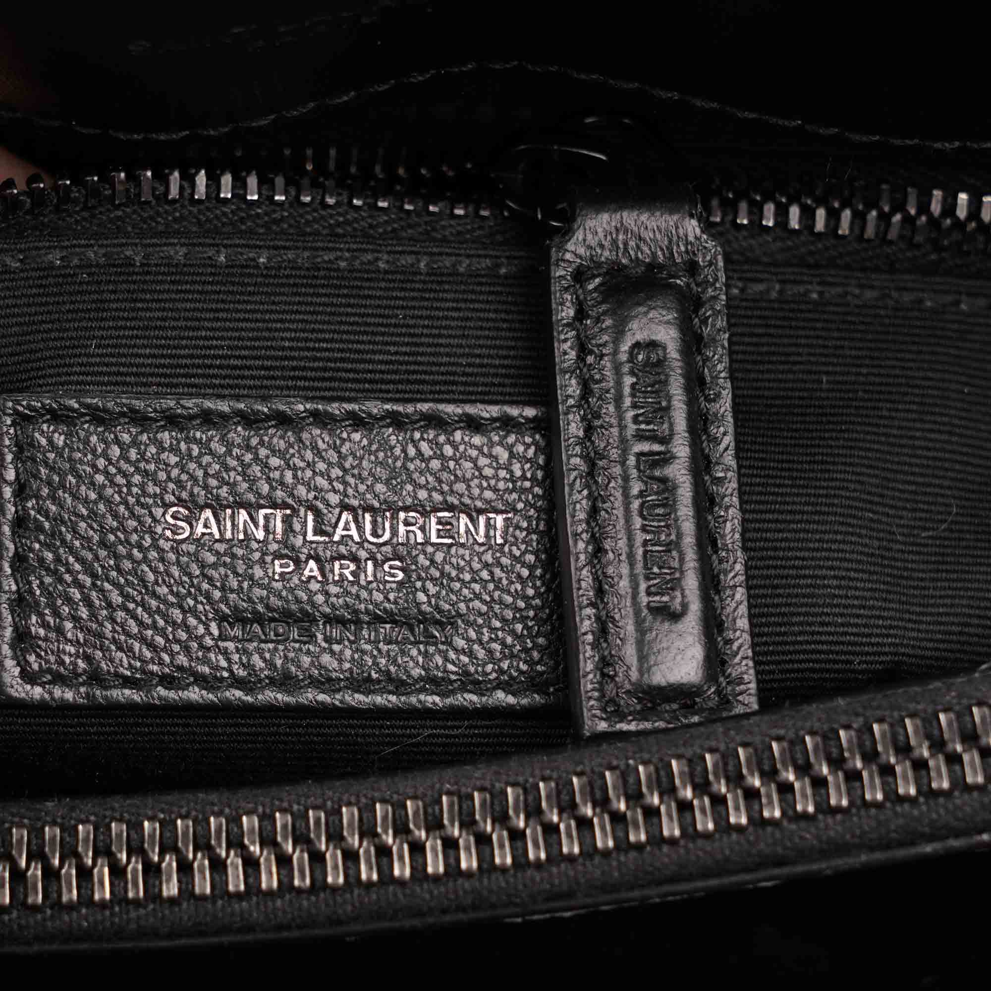 Medium LouLou All Black - SAINT LAURENT - Affordable Luxury image