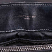 Medium LouLou Black On Black - SAINT LAURENT - Affordable Luxury thumbnail image