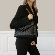 Medium LouLou Shoulder Bag - SAINT LAURENT - Affordable Luxury thumbnail image