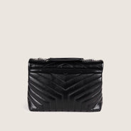Medium LouLou Shoulder Bag - SAINT LAURENT - Affordable Luxury thumbnail image