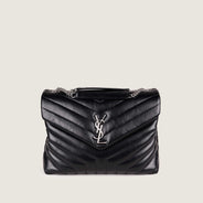 Medium LouLou Shoulder Bag - SAINT LAURENT - Affordable Luxury thumbnail image