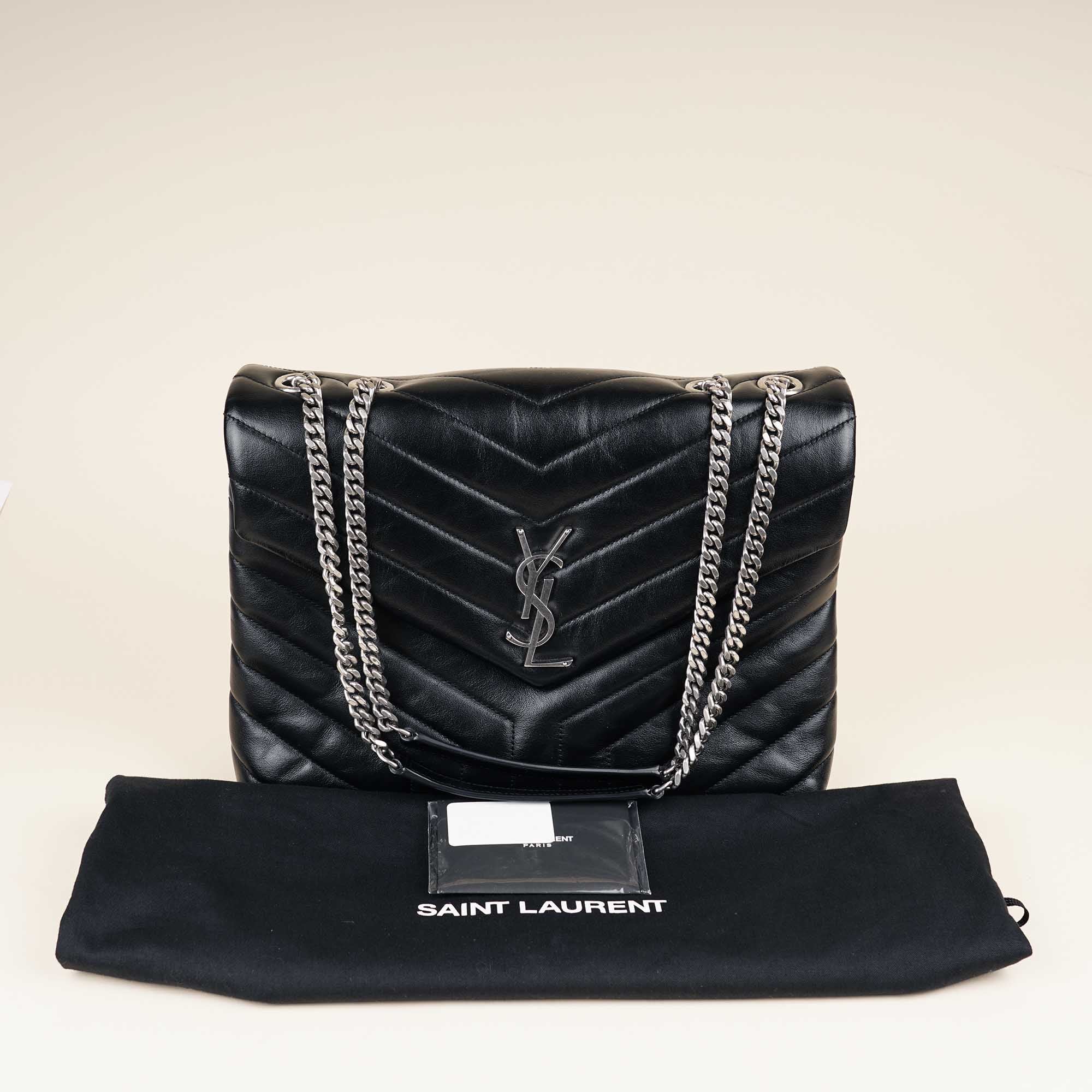 Medium LouLou Shoulder Bag - SAINT LAURENT - Affordable Luxury image