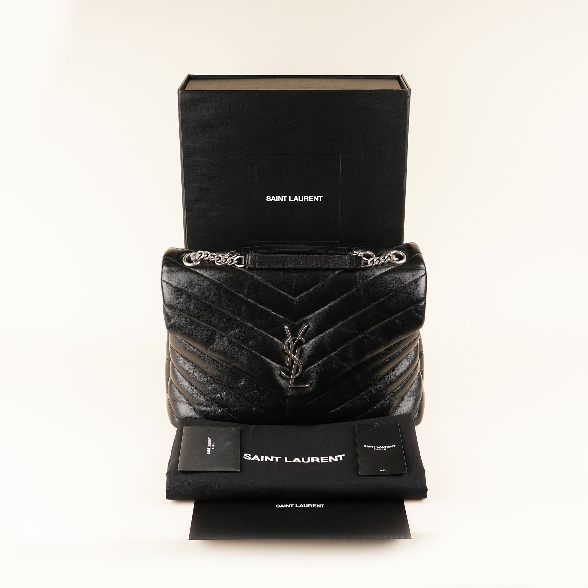 Medium LouLou Shoulder Bag - SAINT LAURENT - Affordable Luxury image