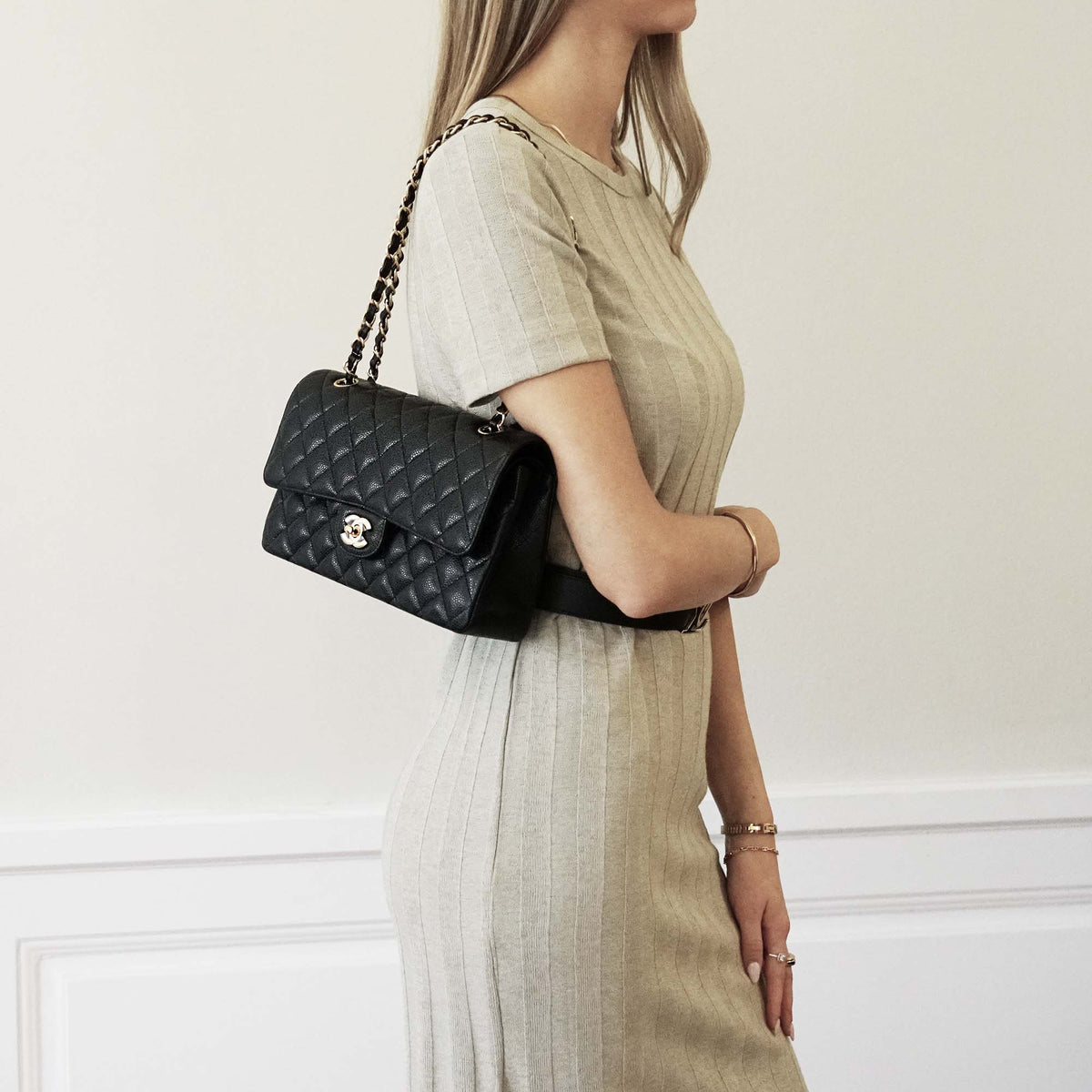 Classic Medium Double Flap Bag
