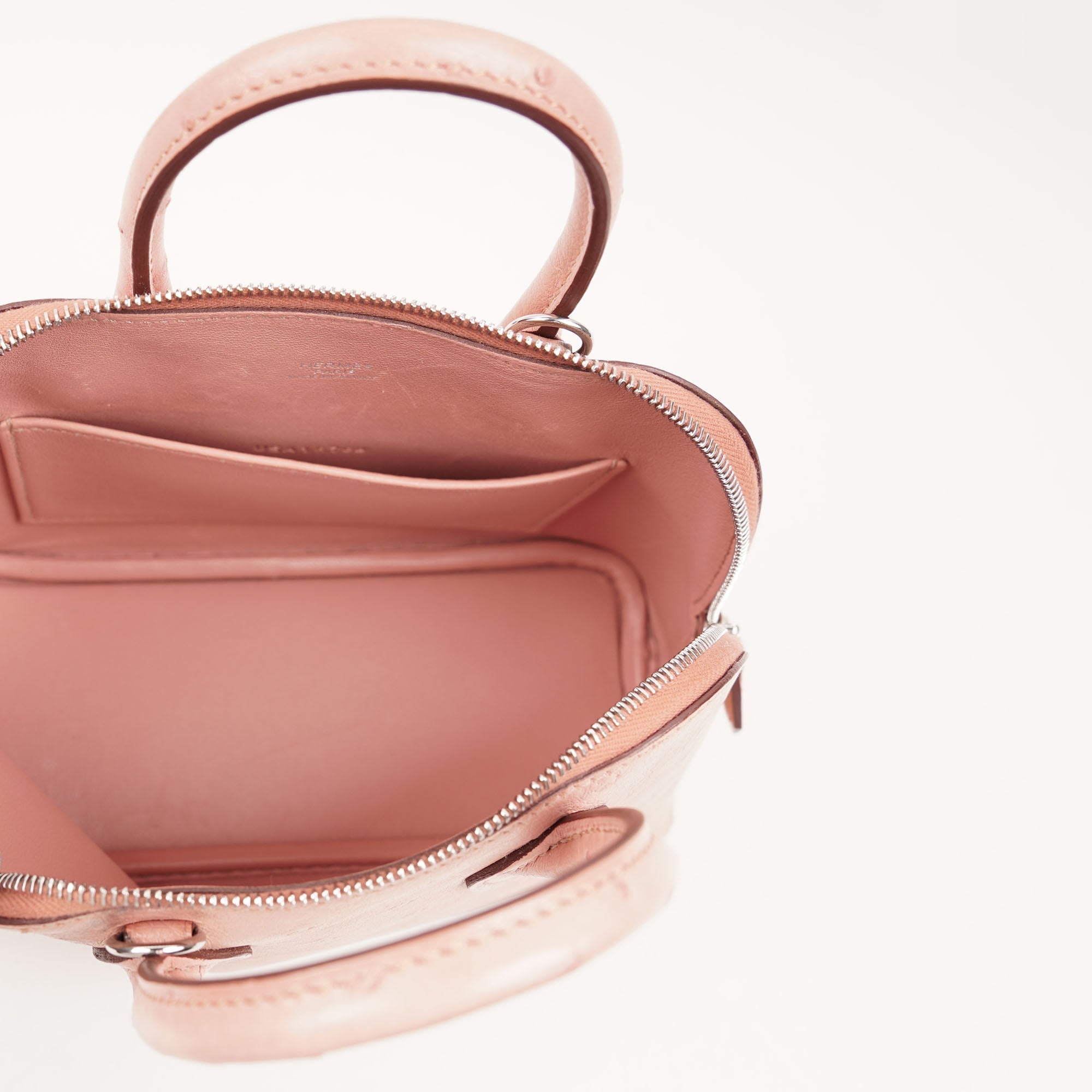 Mini Bolide Ostrich Leather - HERMÈS - Affordable Luxury image