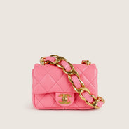 Mini Chunky Chain Flap Bag - CHANEL - Affordable Luxury thumbnail image