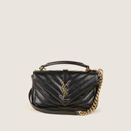 Mini College Mini Shoulder Bag - SAINT LAURENT - Affordable Luxury thumbnail image