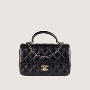 Mini Flap Top Handle - CHANEL - Affordable Luxury thumbnail image