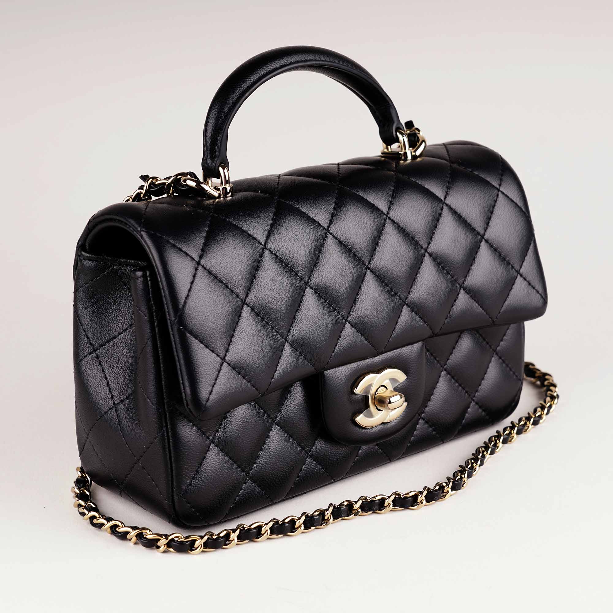 Mini Flap Top Handle - CHANEL - Affordable Luxury image