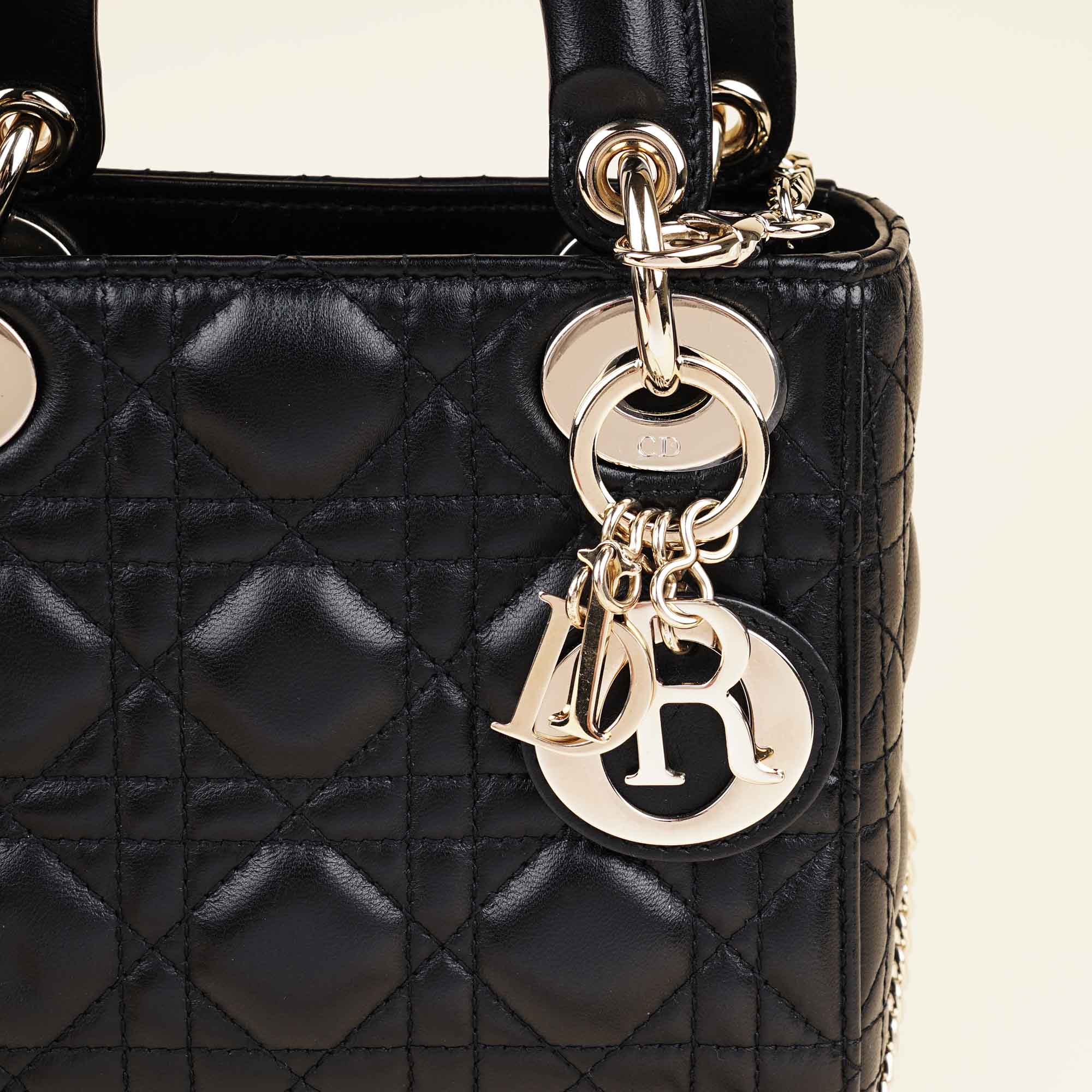 Mini Lady Dior Handbag - CHRISTIAN DIOR - Affordable Luxury image